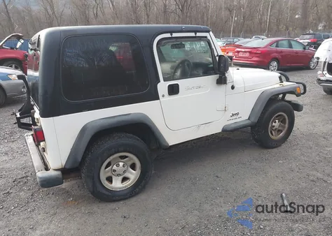 2004 Jeep Wrangler Sport Rhd from USA, damaged, VIN 1J4F449S04P732923